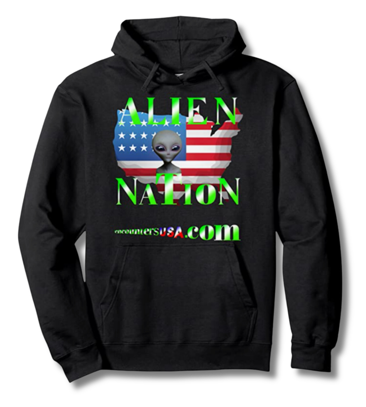 Alien Nation Encounters USA Pullover Hoodie