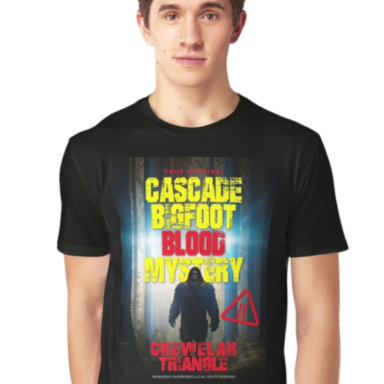 Cascade Bigfoot Blood Mystery II Chewelah Triangle T-Shirt