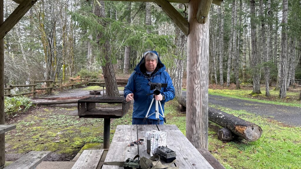 Matthew Heines Bigfoot Hunt Harstine Island With Trail Cam Gear