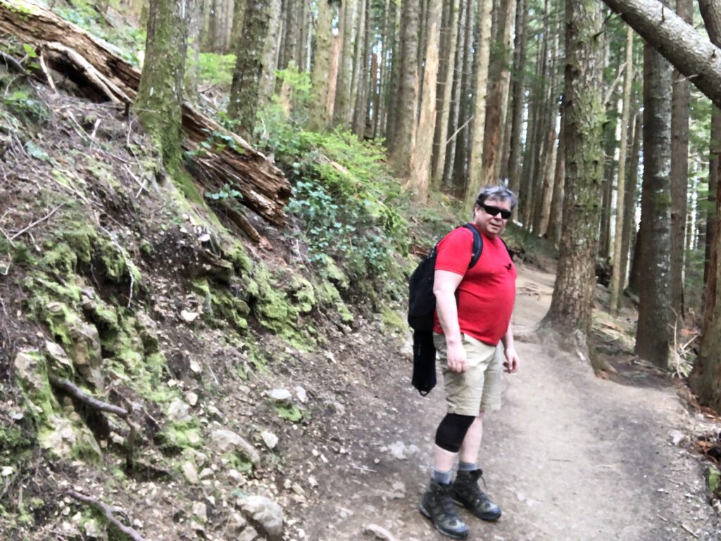 First Investigation I Don't Think The extra Water and Hiking Boots Were a Good Idea