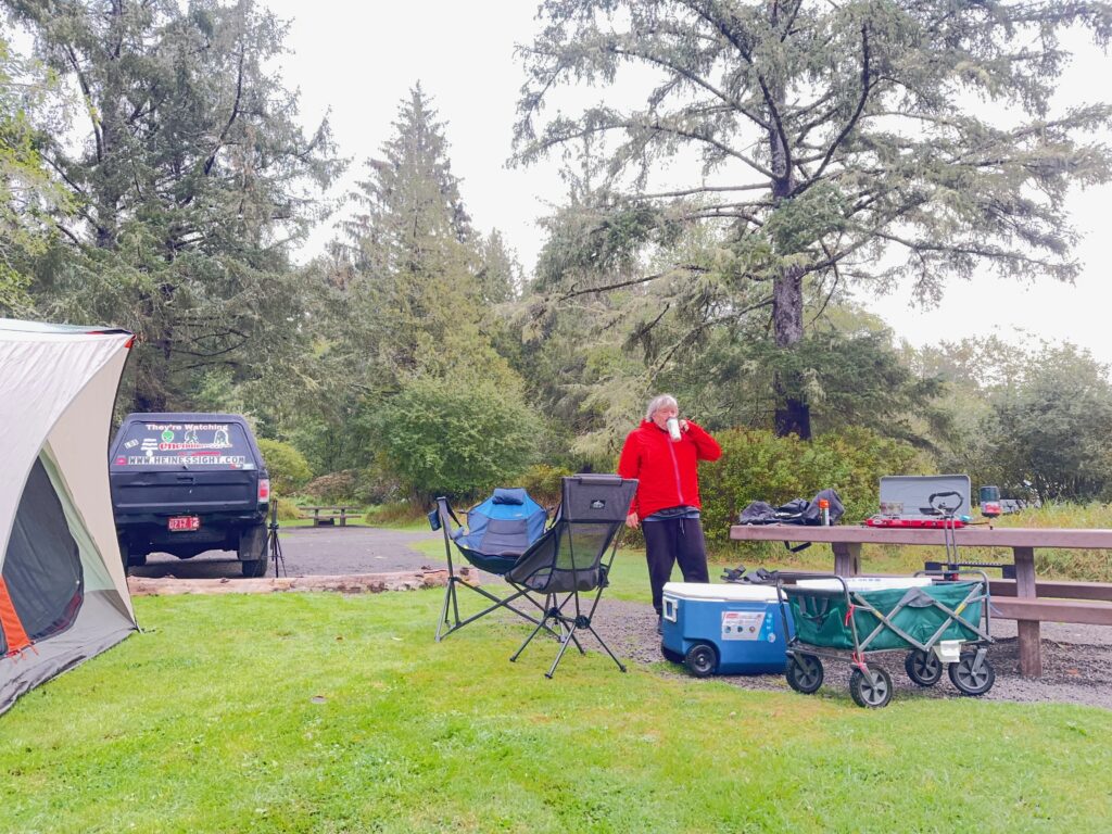 Matthew Heines Encounters USA Bigfoot Hunt Lake Ozette Campground