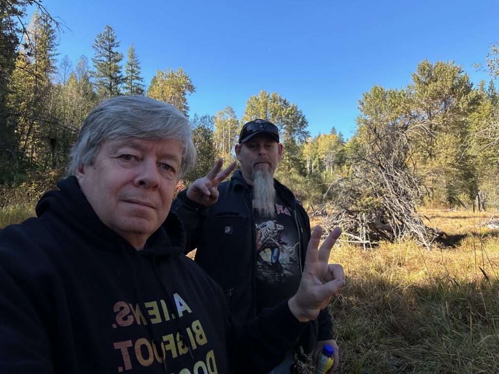 Okanogan Bigfoot Search Matt and Donovan