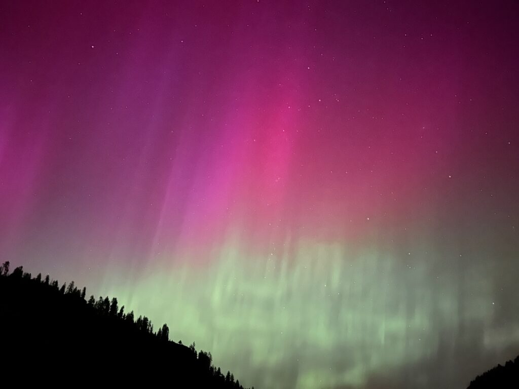 Encounters USA Bigfoot Hunt Okanogan County Northern Lights