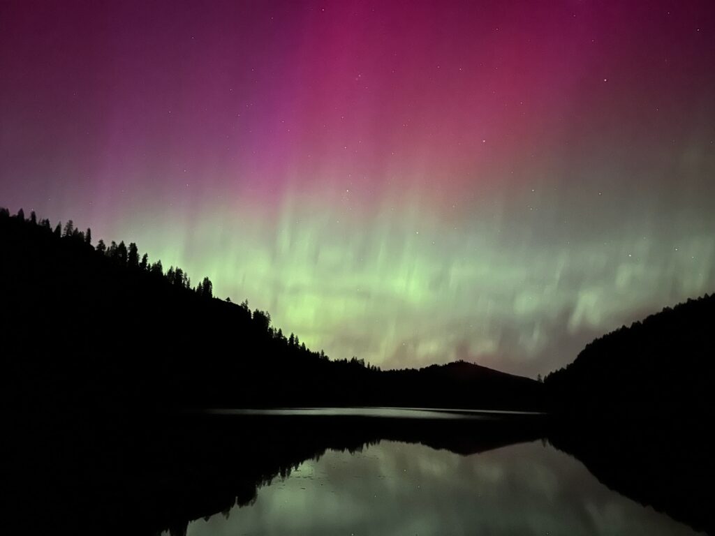 Okanongan Lake Bigfoot Hunt Northern Lights 2024