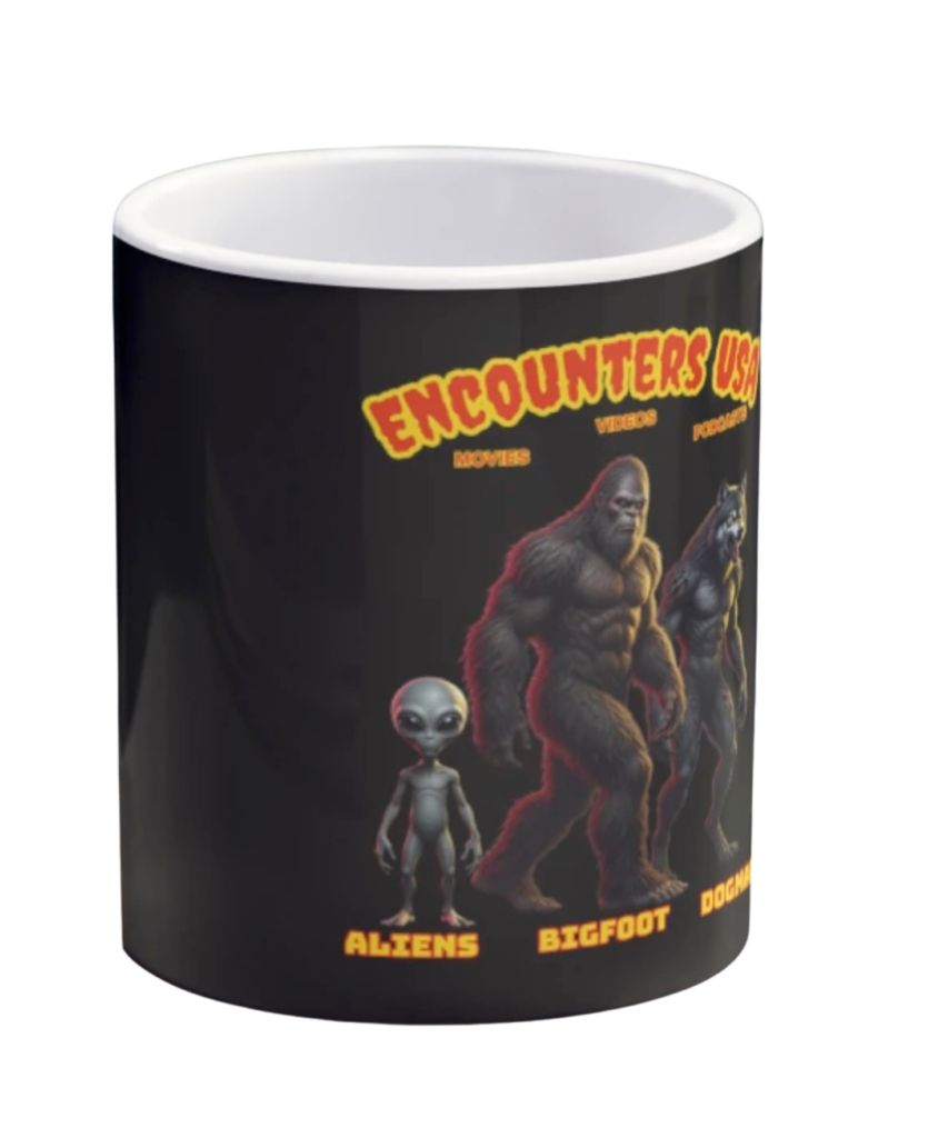 Encounters USA - Aliens, Bigfoot and Dogman Coffee Mug