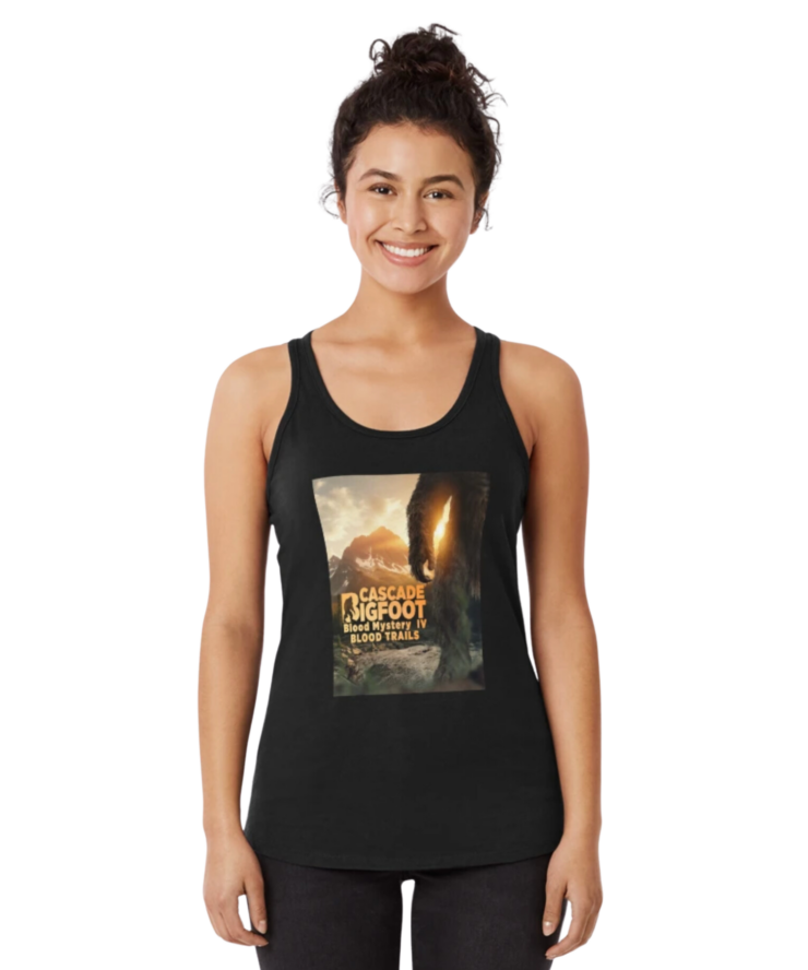 Cascade Bigfoot Blood Mystery IV Blood Trails Lady Tank Top