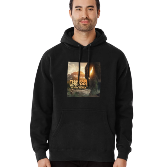 Cascade Bigfoot Blood Mystery IV Blood Trails Zipped Hoodie
