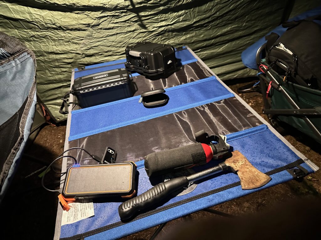 Encounters USA Gear Sionyx and illuminator with FLIR ONE Pro Prep For Bigfoot Hunt